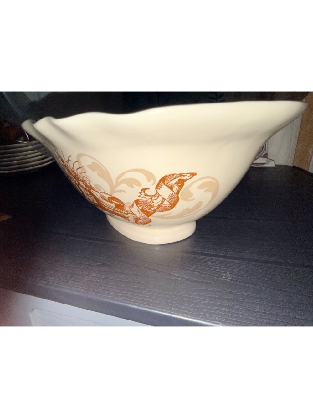DEMDACO Bountifully Blessed large footed bowl", "Sonnet Studios Thanksgiving sto